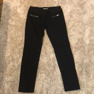 14 Celebrity Pink Girls Black Jeggings Zippers